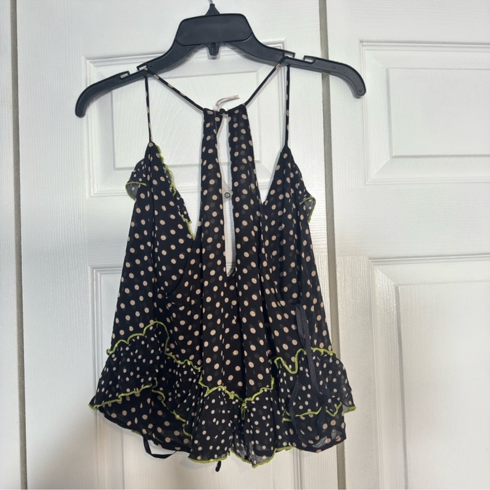 FREE PEOPLE DANCE TILL DAWN TOP SHIRT BLOUSE SIZE S MSRP $68.00 NWT - Picture 4 of 6